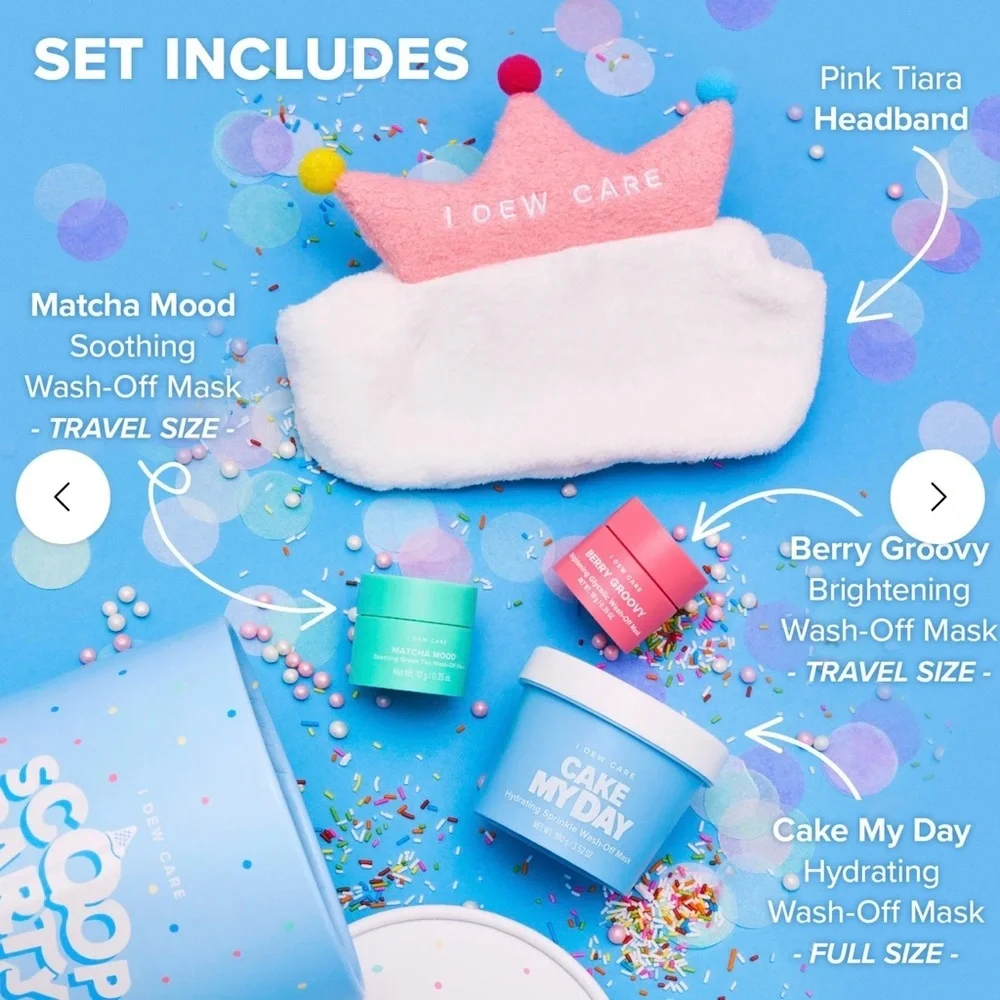 I Dew Care Scoop Party Skincare Set